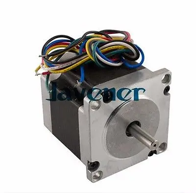

HSTM57 Stepping Motor DC Two-Phase Angle 1.8/3A/2.2V/6 Wires/Single Shaft