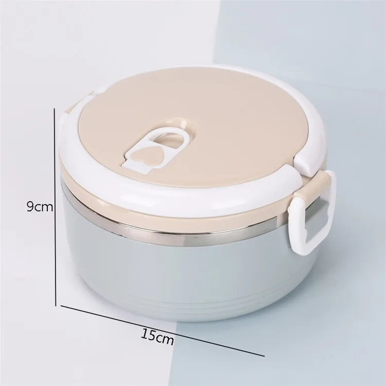 1/2/3 Layers Portable Lunch Box 304 Stainless Steel Lunch Boxes Tableware Bento Box for Kids Leak-Proof Thermos Food Container