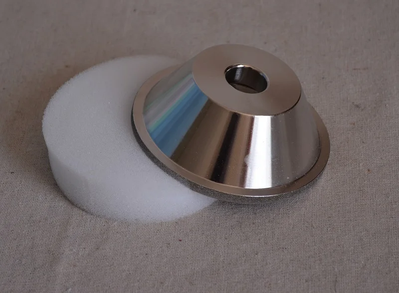New 1pc High quality 320# Diamond Grinding Wheel Abrasive disc Flaring Cup Diamond grinding cup wheel 100D*10W*5U*20H*35T