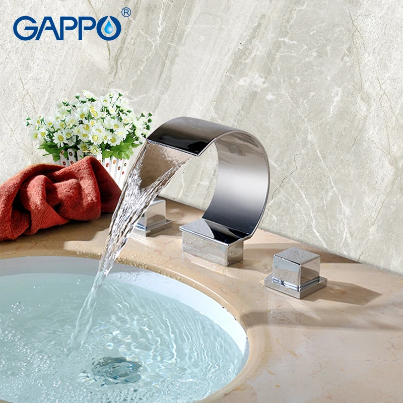 

GAPPO Bathtub Faucets deck mounted Waterfall Faucet shower tub sink tap bathroom bath tub taps Bath mixer griferia