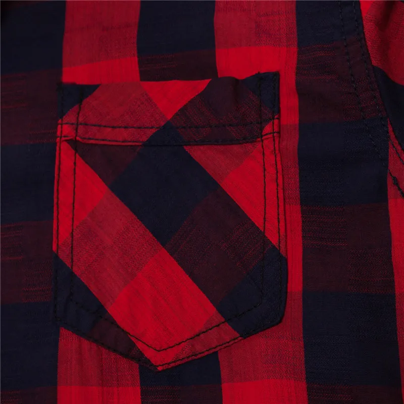 2018 New Arrival Men's Long Sleeve Plaid Shirt Fashion Brand Cotton Casual Patchwork Dress Shirt Social Business Checked Shirts Tops  (13)