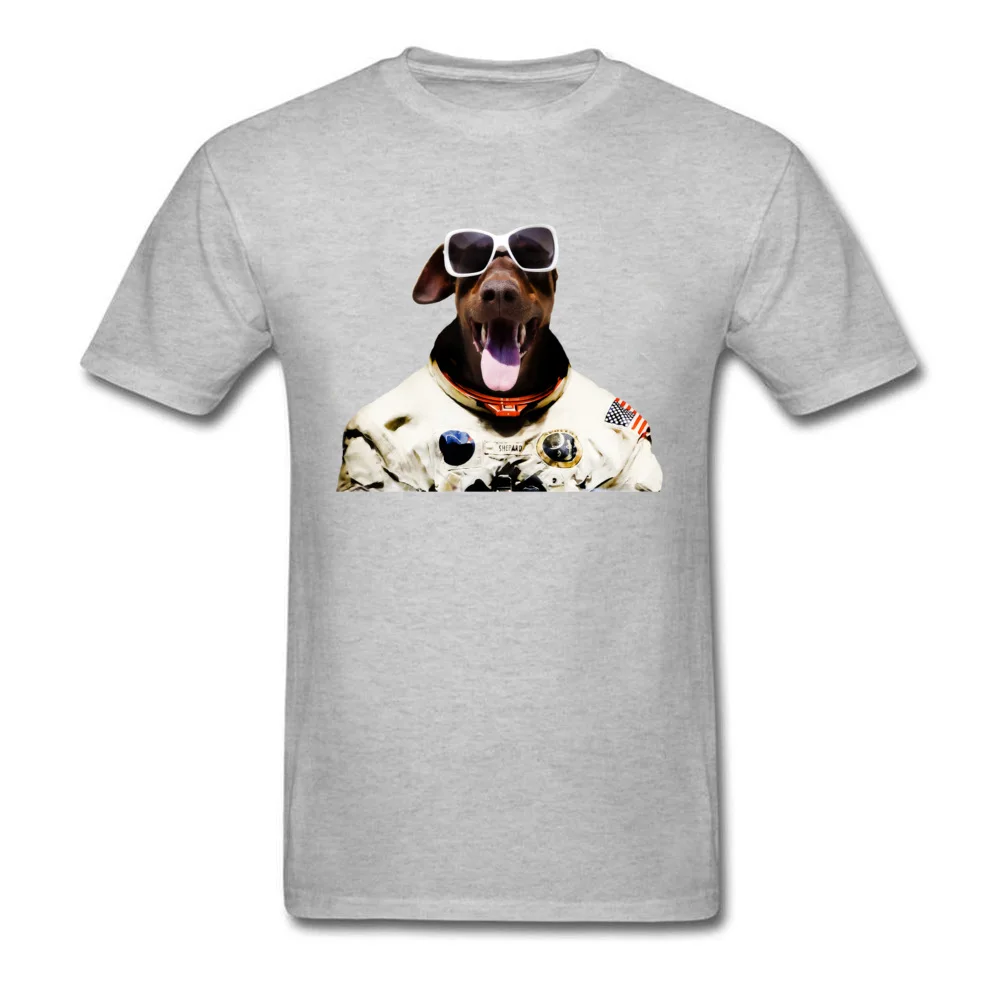  Men T Shirts doberfrau goes universe cosie Tees 100% Cotton Round Collar Short Sleeve Family Sweatshirts Summer Fall doberfrau goes universe grey