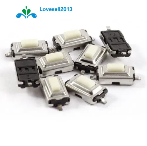 50PCS NEW 3X6X2.5mm Tactile Push Button Switch Tact Switch Micro Switch 2 Pin
