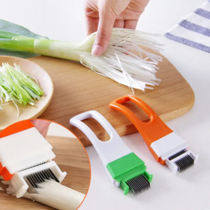 

Stainless Steel+Plastic 1PC Multifunction Cutters Garlic Shallot