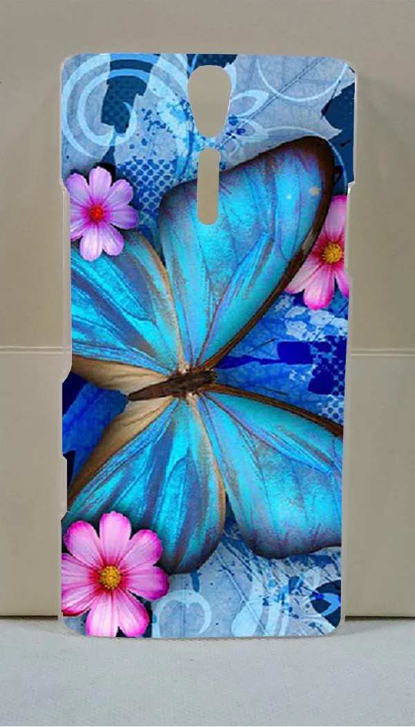 Картина цветные цветы Тигр Лев животные Эйфелева башня жесткая пластиковая кожа прозрачный чехол для sony Xperia S LT26i - Цвет: c036