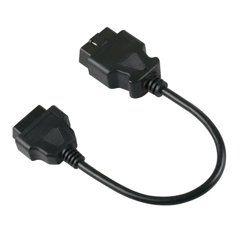 30 см автомобиля OBD OBD2 ELM327 кабель удлинитель для авто соеденитель Старт X431
