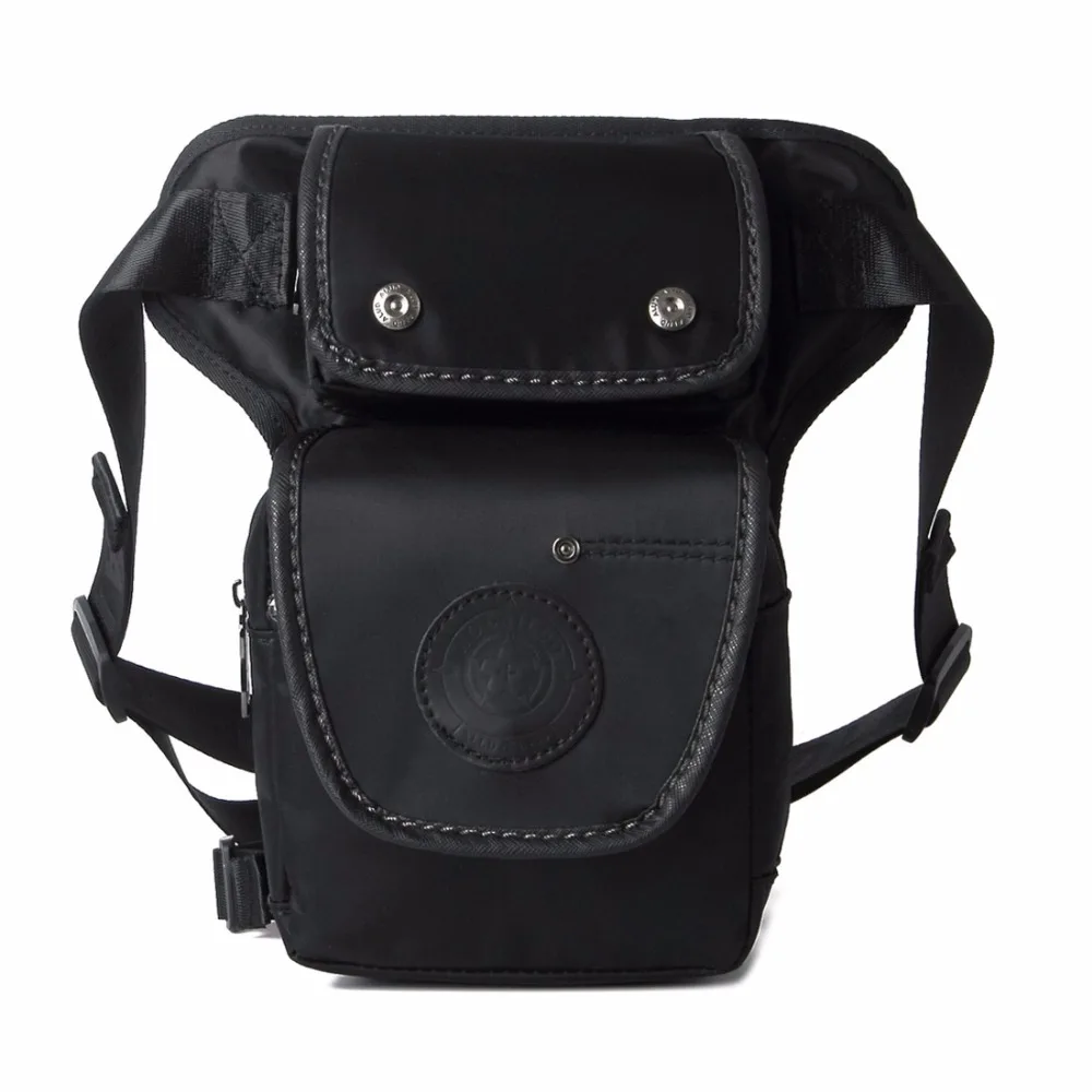 New Men Waterproof Nylon Drop Leg Belt Fanny Bags Riding Messenger