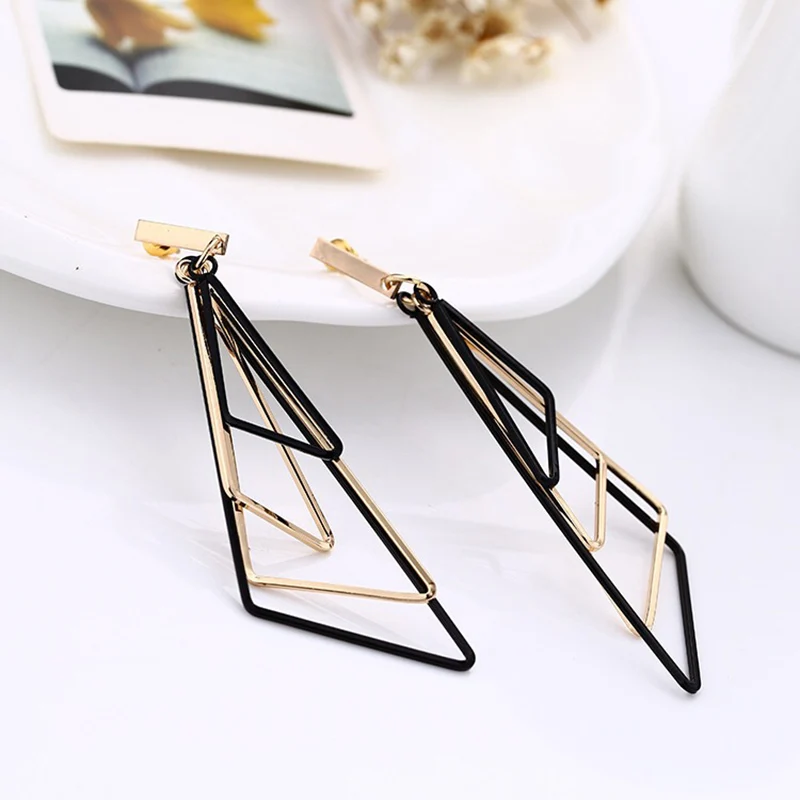 Geometric Earrings Womens In Jewelry Ear Rings Boucles D'Oreilles Aretes 2019 Jhumka Joyas Sieraden Pendientes Oorbellen Brinco |