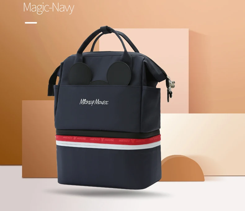 Disney сумка для мам многофункциональная сумка на плечо сумка для мамы беременная женщина бутылки пеленок матери и ребенка посылка диагональный рюкзак Для женщин