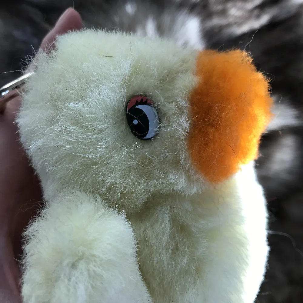 Magicfur подвеска из натуральной овчины и маленькая Желтая утка для сумки рюкзака