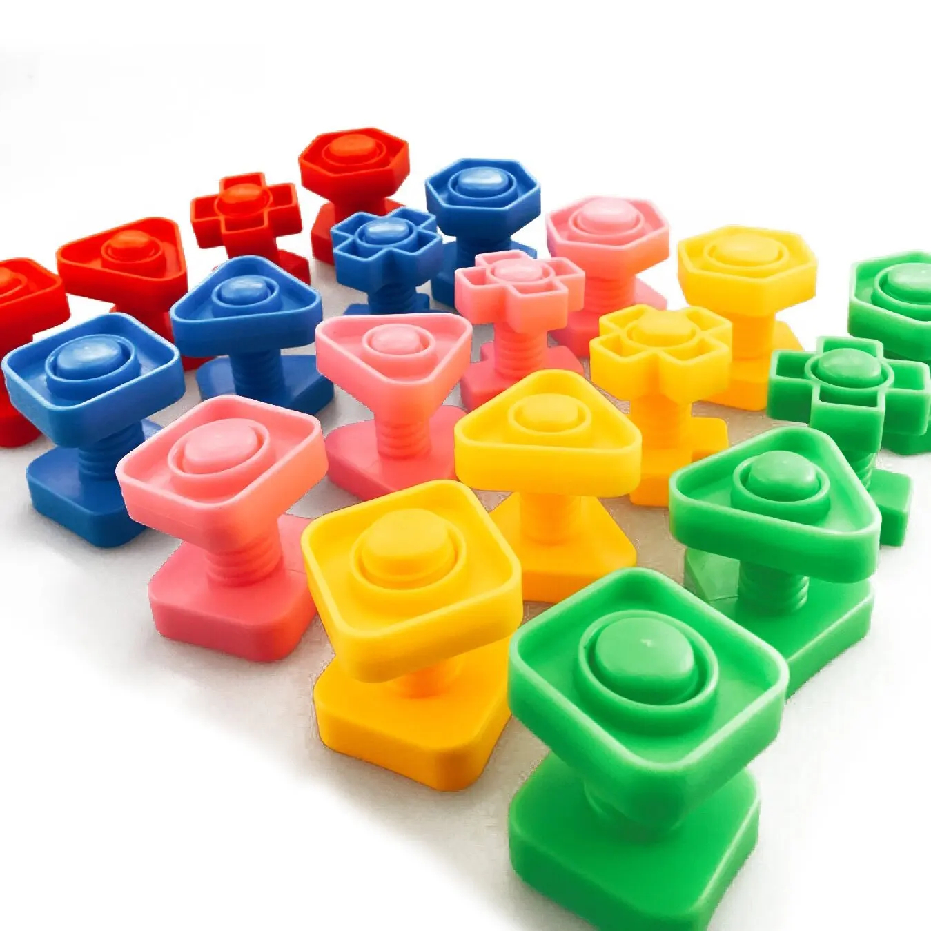 Nuts and Bolts Set with Toy Storage and Book Montessori Toddler Rainbow Matching Game Activities Educational Toy Nuts and Bolts Set with Toy Storage and Book Montessori Toddler Rainbow Matching Game Activities Educational Toy