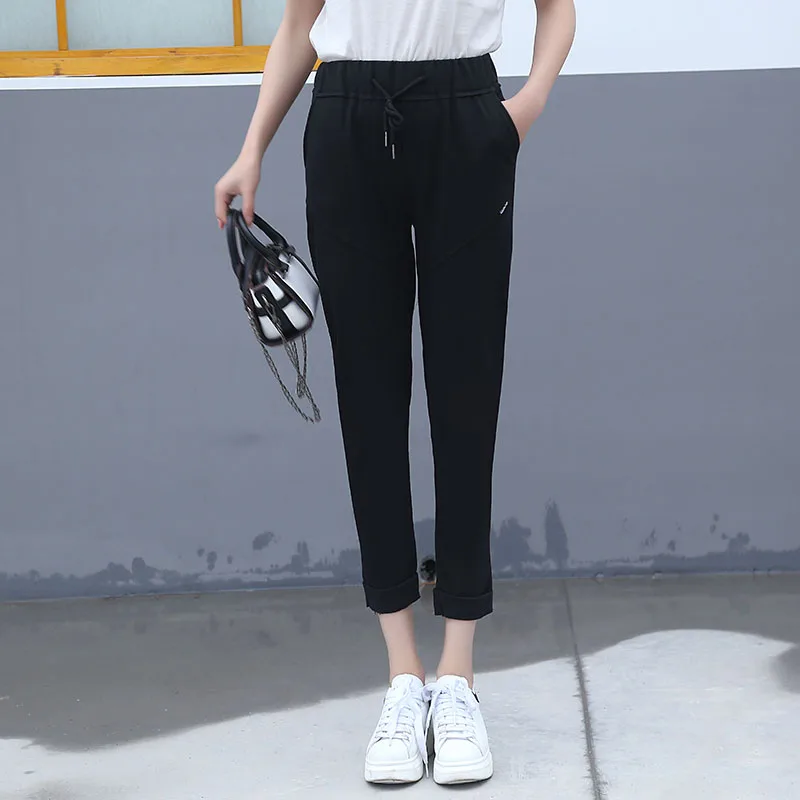 2017New Arrival casual pants women Women's Loose waist Casual Pants