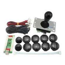Ручка для самоделки набор аркадных комплектов запасная часть USB кабель кодировщик доска Android mibile телефон джойстик кнопки 4 цвета