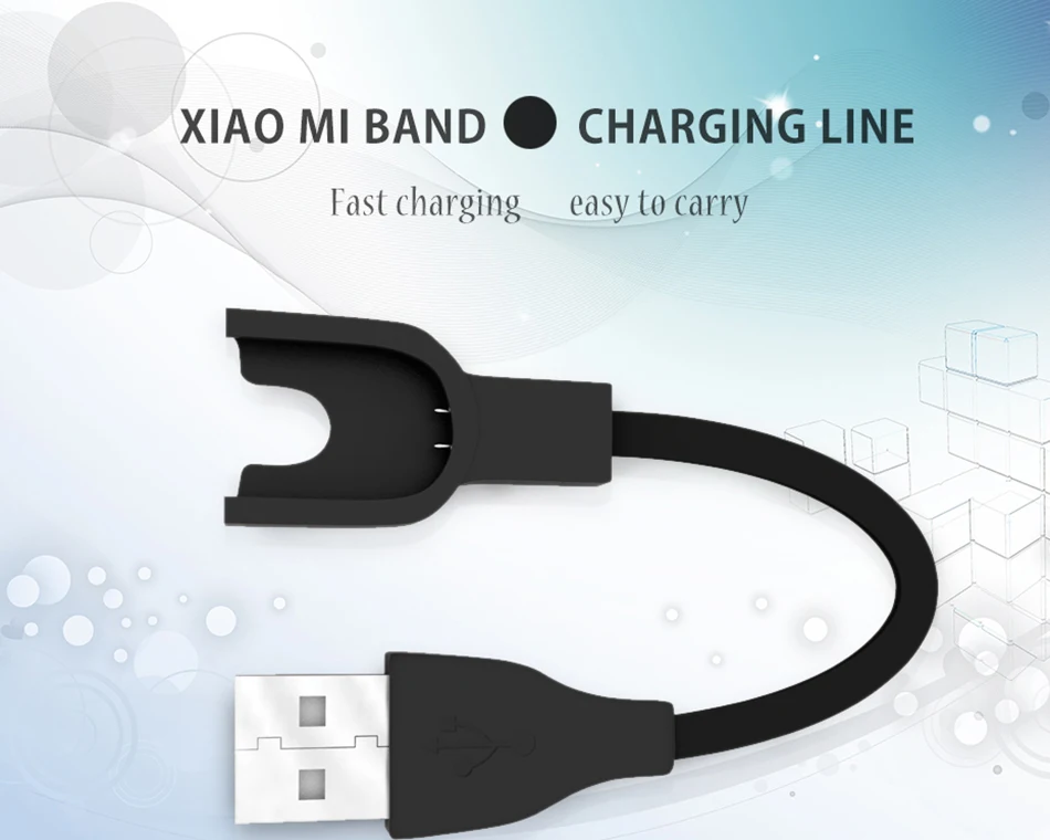 Chargers For Xiaomi Mi Band 2 3 Charger Cable Data Cradle Dock Charging Cable For Xiaomi MiBand 2 3 USB Charger Line 0018