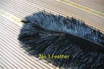 

Wholesale -100pcs 12-14inch(30-35cm) black Ostrich Feather plumes Wedding centerpiece party centerpieces christmas decor