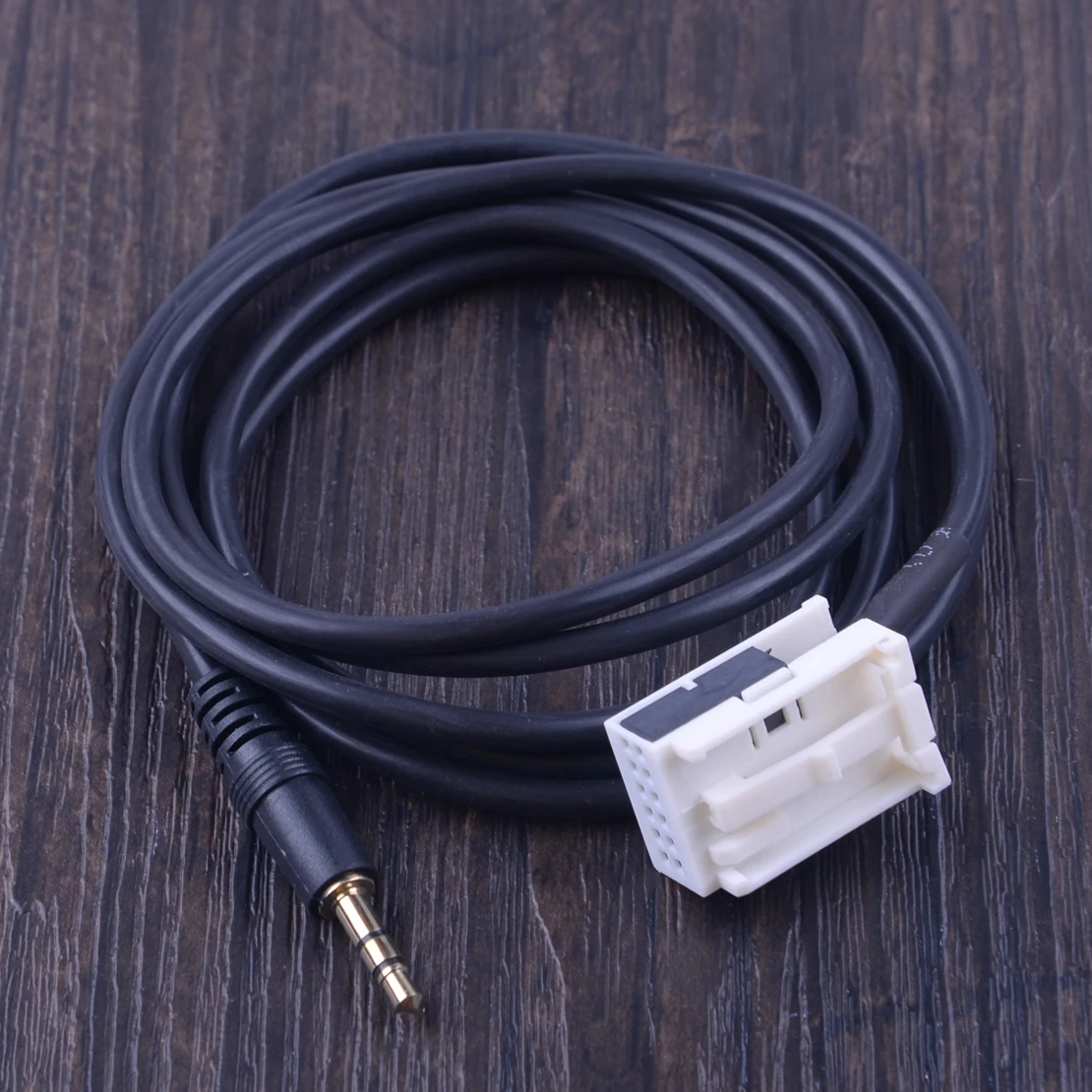 

belerStereo Car AUX Cable Connector 3.5MM Audio Adapter Fit for Peugeot 307 308 406 407 508