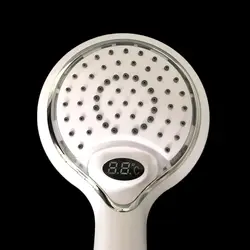 Горячая продажа Светодиодный температурный контроль 3 цвета Изменение насадки для душа температура цифровой дисплей ручной ванной