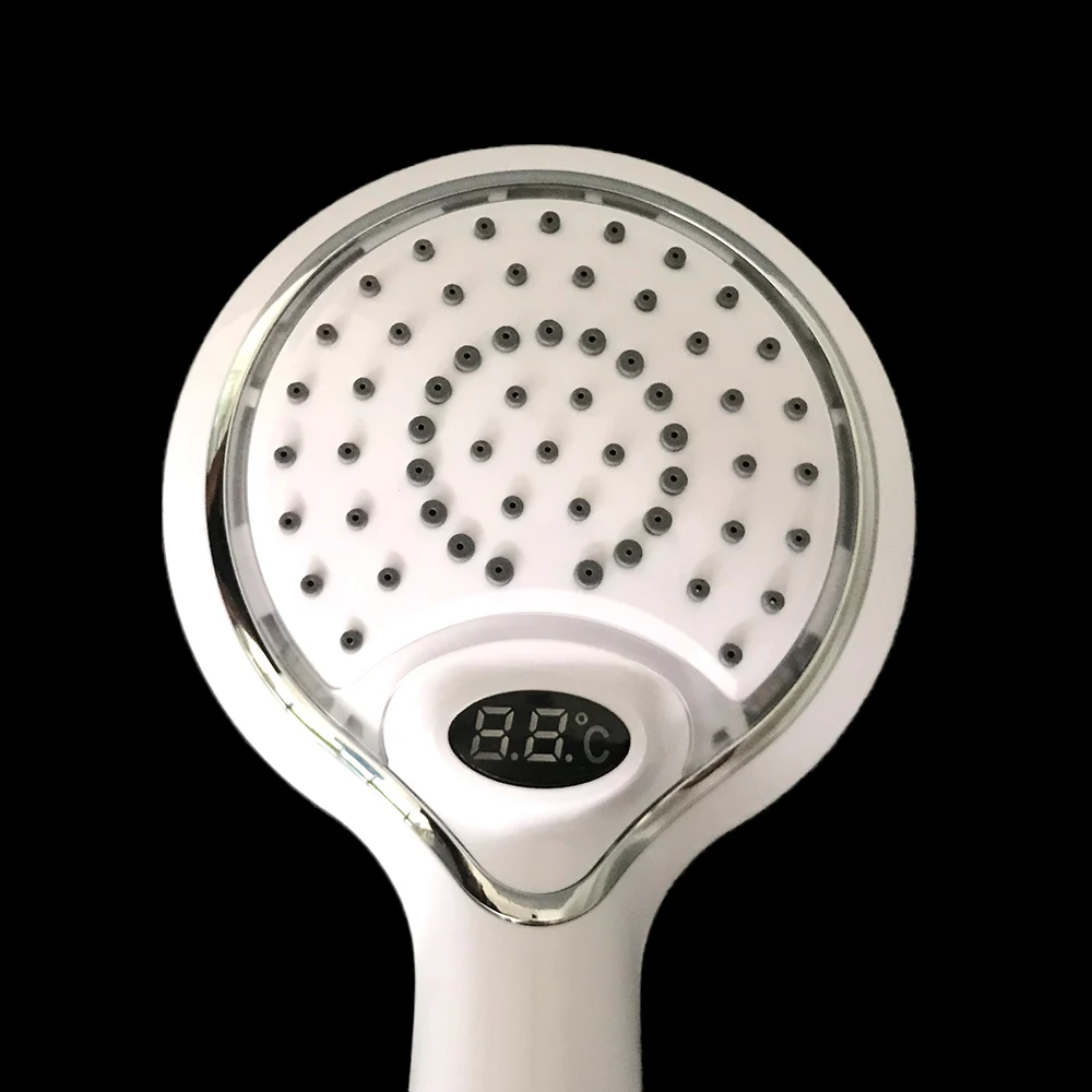 Hot Sale LED Temperature Control 3 Colors Change Shower Head