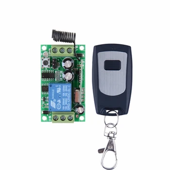 

Wireless Remote Control Switches 12V 1CH Relay Receiver Transmitter Waterproof Learning Momentary Toggle Latched Power ON OFF