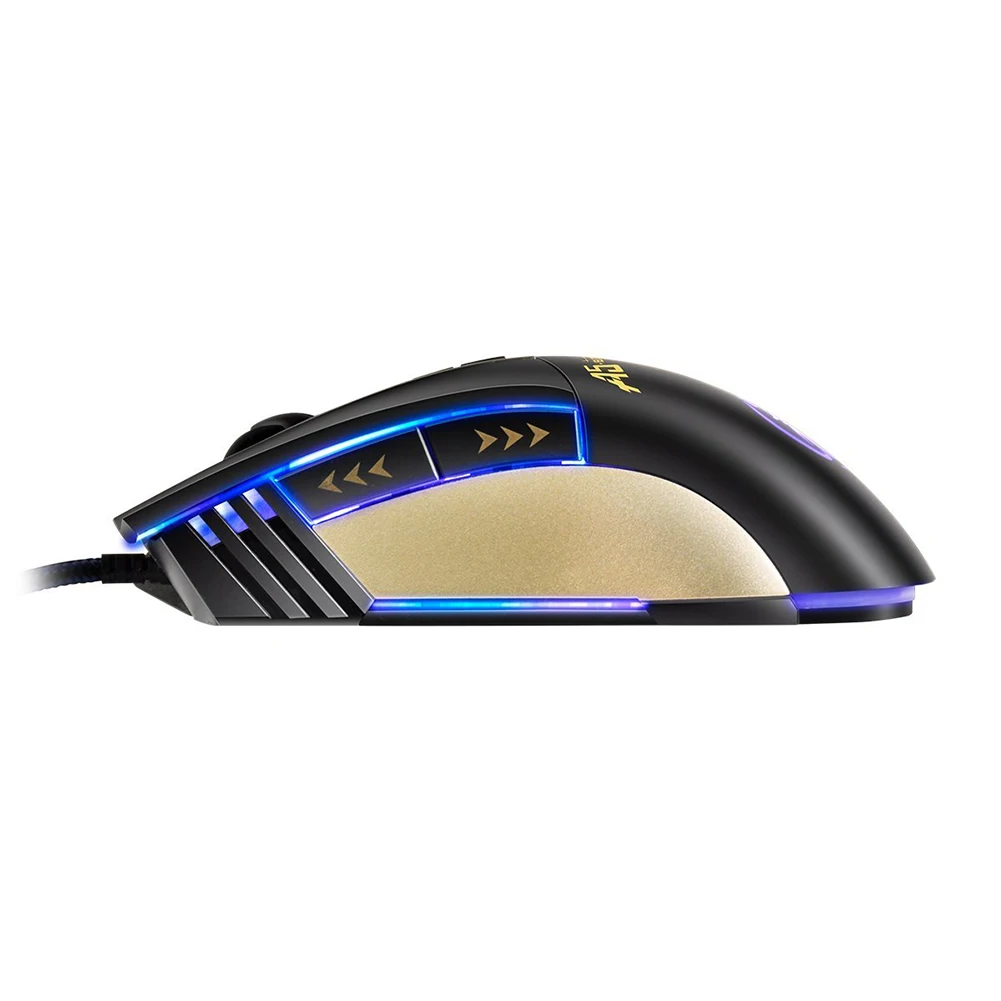  APEDRA A5 Wired Gaming Mouse USB Optical Mouse 7 Button Computer Pc Mouse for CS DOTA LOL Gamer Pro