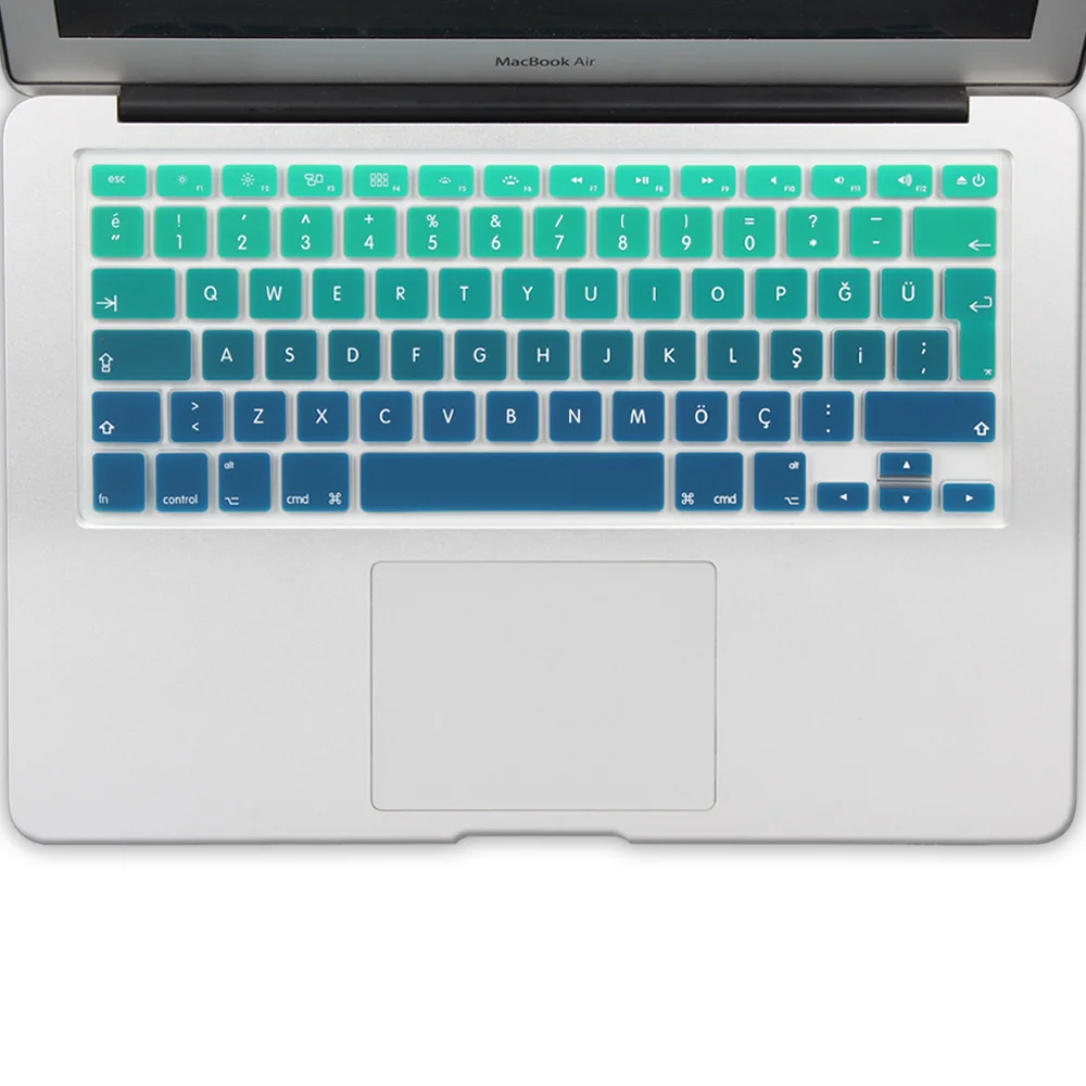 Чехол для клавиатуры с градиентом турецкой MacBook Air 13 Pro 15 Retina силиконовые наклейки