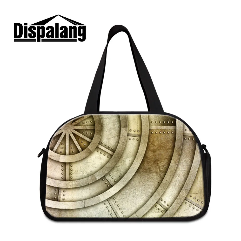 -metal pattern travel luggage bag (8)  Gym Bag Outdoor Waterproof Handbag School Sport Fitness Bag for Men Backpack Shoulder Training Camping Female Yoga Duffel Bag 