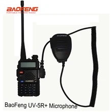 Baofeng UV-5R UV5R Двухдиапазонная рация vhf uhf радио портативная ручная рация UV 5R+ UV-5R микрофон динамик микрофон