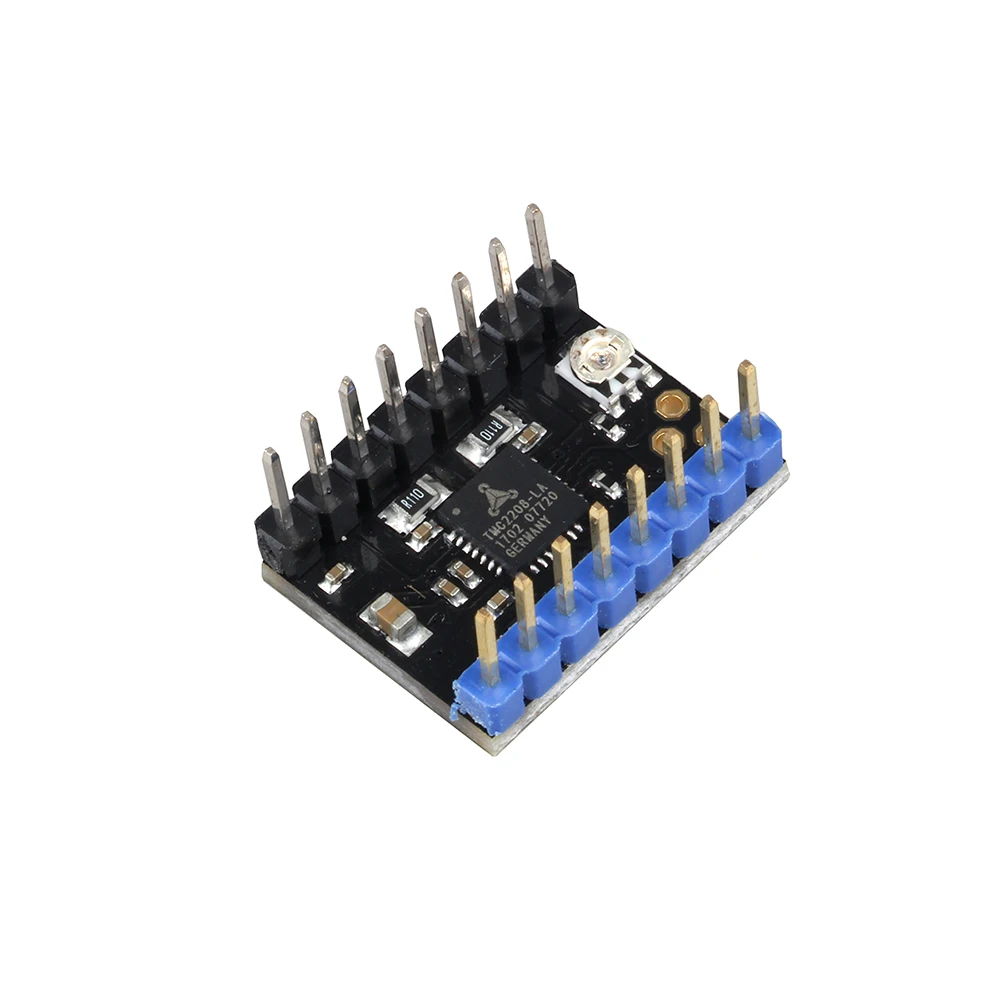 3d Printer Parts e Accessories 3d 4 pcs stepstick stepper Color : Black
