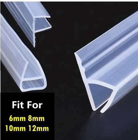 Length : 1M, Shape : U Eleproboem 1M 6-12mm H F U Shape Glass Door Seals Silicone Rubber Shower Bath Room Door Window Glass Seal Strip Sealing Strips Weatherstrip Length : 1M, Shape : U Eleproboem 1M 6-12mm H F U Shape Glass Door Seals Silicone Rubber Shower Bath Room Door Window Glass Seal Strip Sealing Strips Weatherstrip
