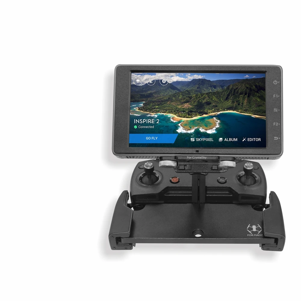 Кристаллический кронштейн для DJI Mavic Pro Platinum Mavic Air Spark 2 Zoom Drone 5,5 7,85 дюймов пульт дистанционного управления держатель для монитора