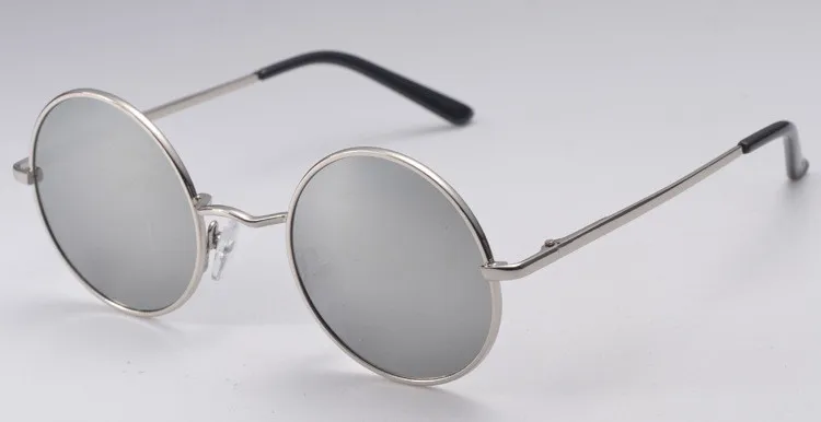 Новинка, классические маленькие круглые поляризационные солнцезащитные очки John Lennon, мужские и женские винтажные Ретро зеркальные солнцезащитные очки Oculos de sol Masculino