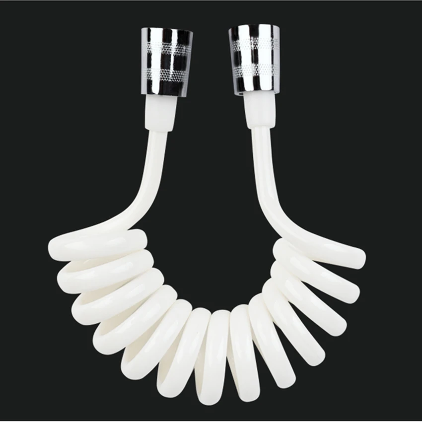 1.5M ABS Telephone Line Style Spring Flexible Shower Hose Water Plumbing Toilet Bidet Sprayer Gun Connect Pipe | Обустройство дома