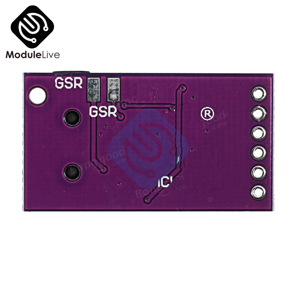 Фонарь с датчиком кожи модуль датчика аналоговый SPI измерительный EDA GSR для Arduino