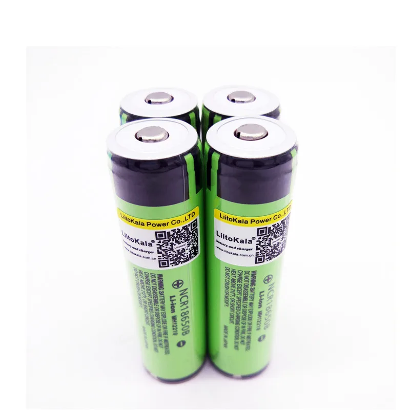 8 шт. Liitokala Защищенный 18650 3400 mah аккумулятор NCR18650B заряжаемый аккумулятор 3,7 V PCB