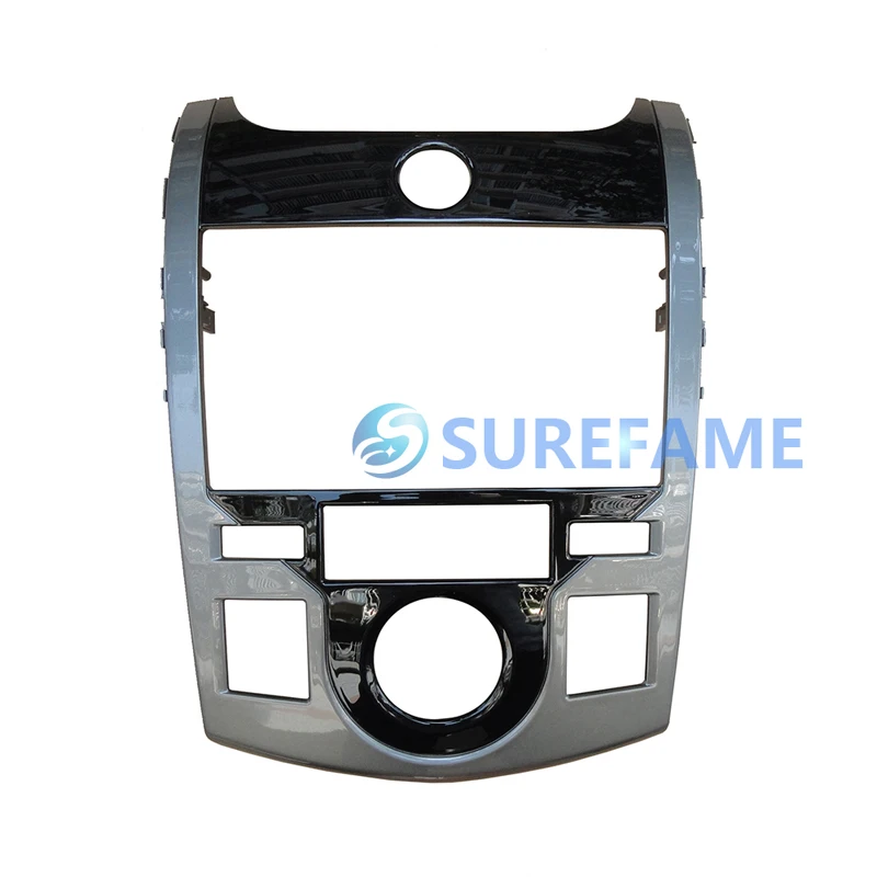 Us 41 5 Car Radio Dvd Cover For Kia Cerato Forte Koup 2009 2012 Installation Fascia Panel Audio Dash Interior Trim Kit Facia Cover In Fascias From