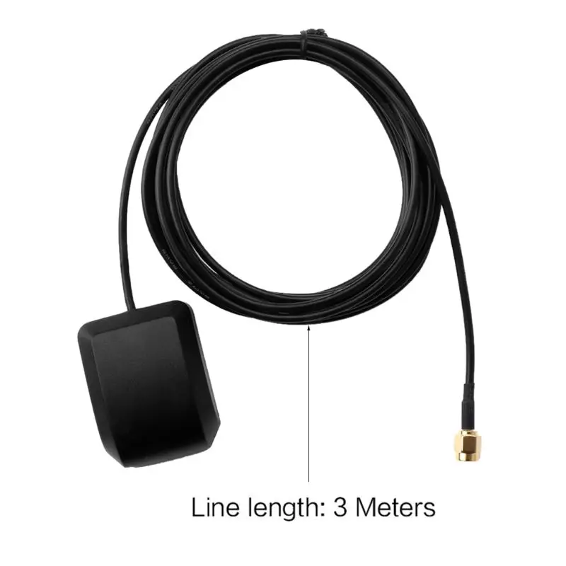 Автомобильный приемник GPS SMA Conector 3 м кабель автомобильная антенна авто антенный
