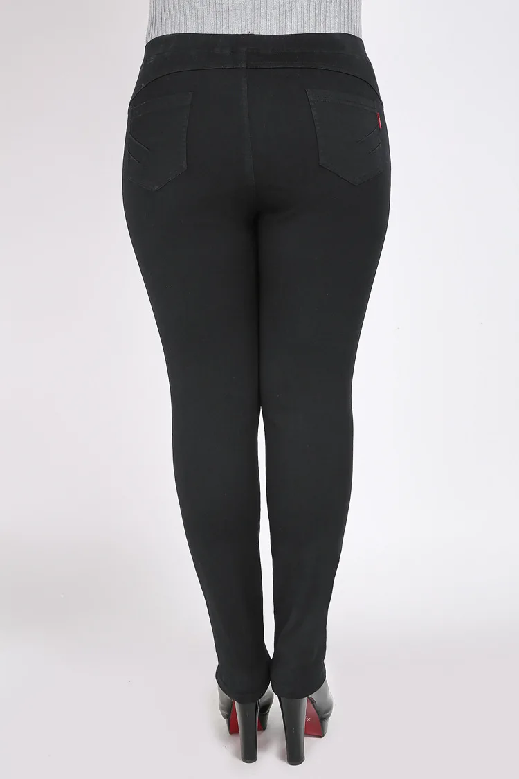 TUHAO Джинсы женские с высокой талией 9XL 8XL 7XL 6XL размера плюс обтягивающие Женские джинсы-стрейч женские эластичные джинсовые брюки YHFS