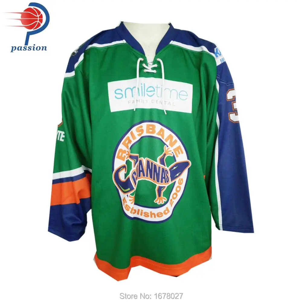 

custom team sport wear sublimated ice hockey jersey with your own design