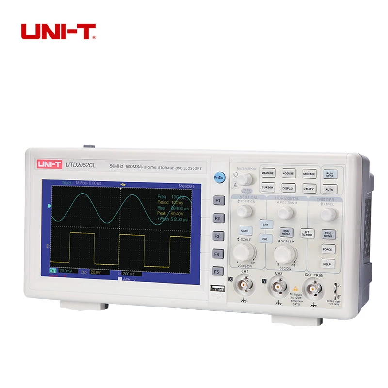 UK TIN-YAEN Digital Storage Oscilloscope Multimeters 2 Channel Handheld Full Touch Generator Recorder Multimeter 50MHz Bandwidth AC100-240V UTD2052CL UK TIN-YAEN Digital Storage Oscilloscope Multimeters 2 Channel Handheld Full Touch Generator Recorder Multimeter 50MHz Bandwidth AC100-240V UTD2052CL