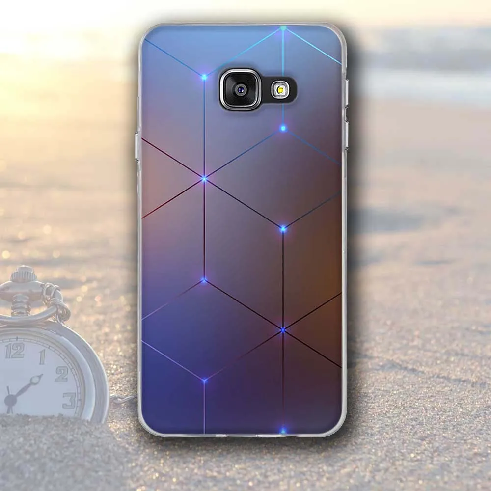 الفاخرة 3D الإغاثة الطباعة حقيبة لهاتف سامسونج غالاكسي A3 2016 غطاء لينة TPU حقيبة لهاتف سامسونج غالاكسي A3 2016 A310 A3100 A310F حالة