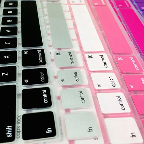 Клавиатура мягкий чехол для Apple MacBook Air Pro Retina 13/15/17 дюймов Cover Protector чехол для клавиатуры наклейки для ноутбука