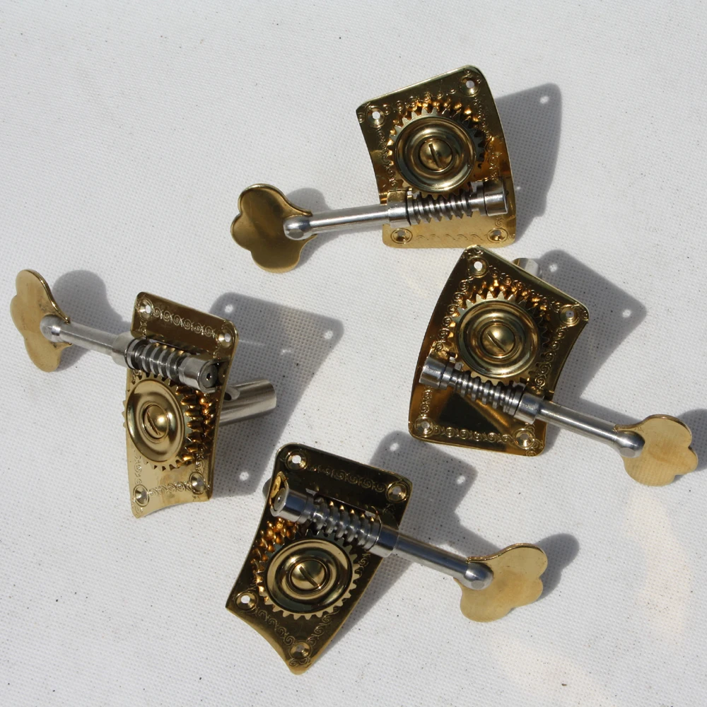 

one set of advanced Double bass duplex winder Peg 3/4 or 4/4 , one set of high quality new double bass machine head winder pegs