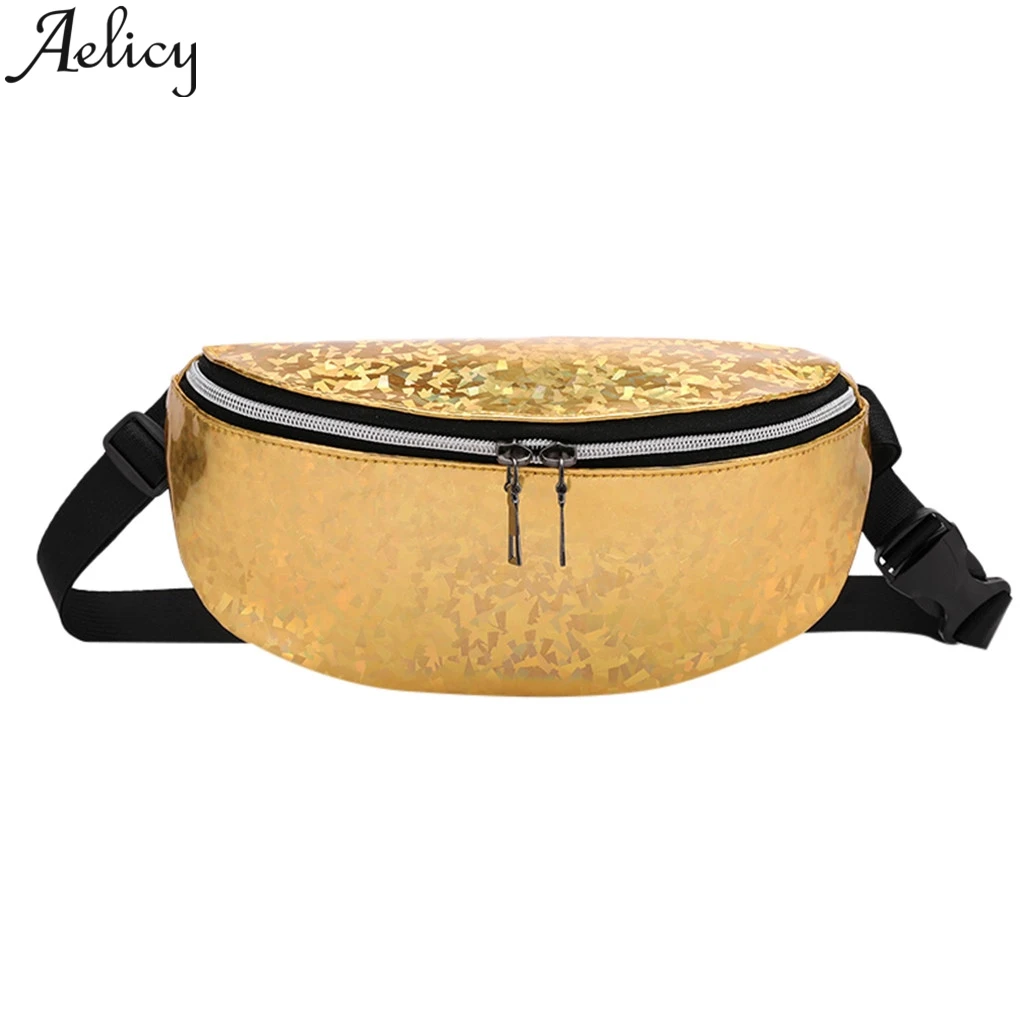 Aelicy 2019 الأزياء بو الطالبات في الهواء الطلق الرياضة سستة الخصر حزم حقيبة Crossbody حقيبة كتف حقيبة ساعي حقيبة صدر للرجال