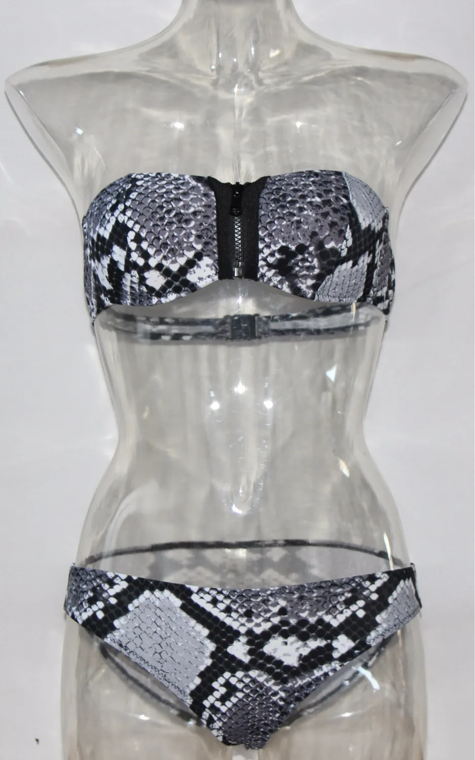 Women Sexy Push Up Swimsuit Camouflage Strapless BIKINI Snake/Leopard Superfly Swimwear Beachwear Women Sexy Push Up Swimsuit Camouflage Strapless BIKINI Snake/Leopard Superfly Swimwear Beachwear