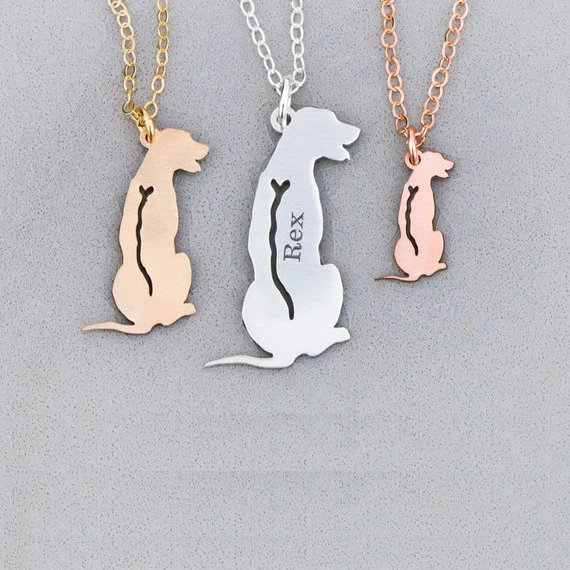 

2018 Trendy Personalized Dog Jewelry Rhodesian Ridgeback Necklace Best Gift For Friend Drop Shipping Accepted YP6378