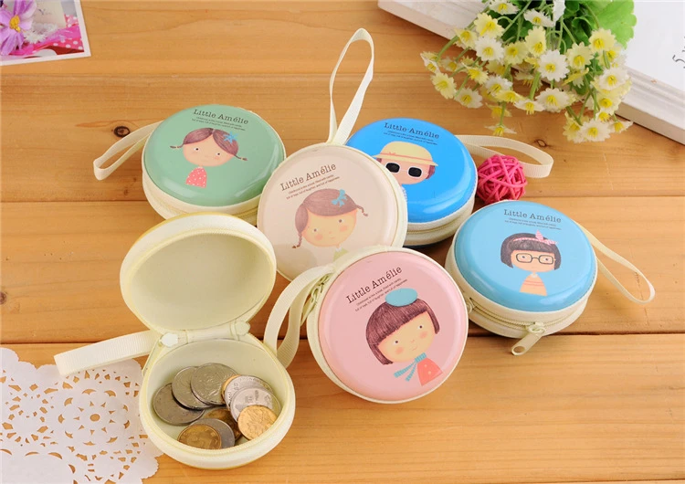 Bolso de La Moneda Pequeño Monedero Kawaii Infantiles Para Niños Ronda Duro Billeteras Portamonete Auriculares Titular BB108 SZ +|wallet nylon|wallet outdoorwallet kit - AliExpress