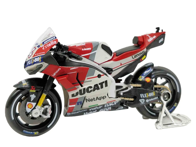 Литый Под Давлением Мотоцикл Maisto 1:18 Ducati Desmosedici #04 дредредреа довизенто гонки 2018| |