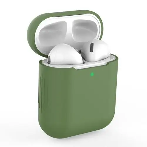 Мягкий силиконовый чехол для наушников для Apple Airpods 2, противоударный чехол, беспроводные Bluetooth наушники, защитный чехол для AirPods, чехол s - Цвет: G