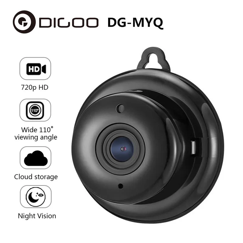 DIGOO DG-MYQ 2,1 мм объектив 720P беспроводной мини wifi ночное видение умный дом безопасности ip-камера Onvif монитор детский монитор