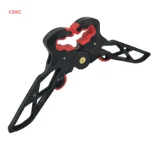 1 шт. стрельба из лука лук удар стенд держатель ноги в черном цвете в форме ножниц для блочного Лука кронштейн